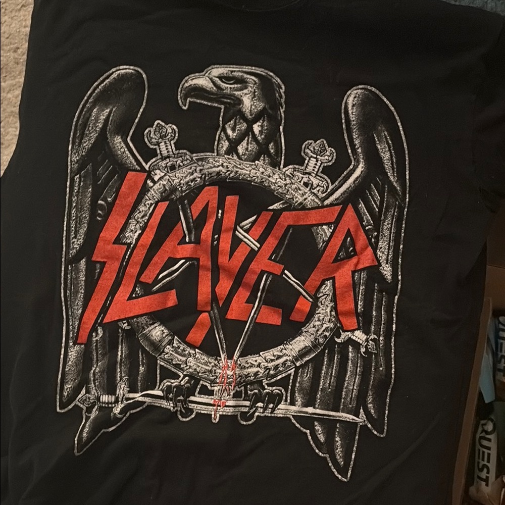 Black Slayer Graphic T-Shirt